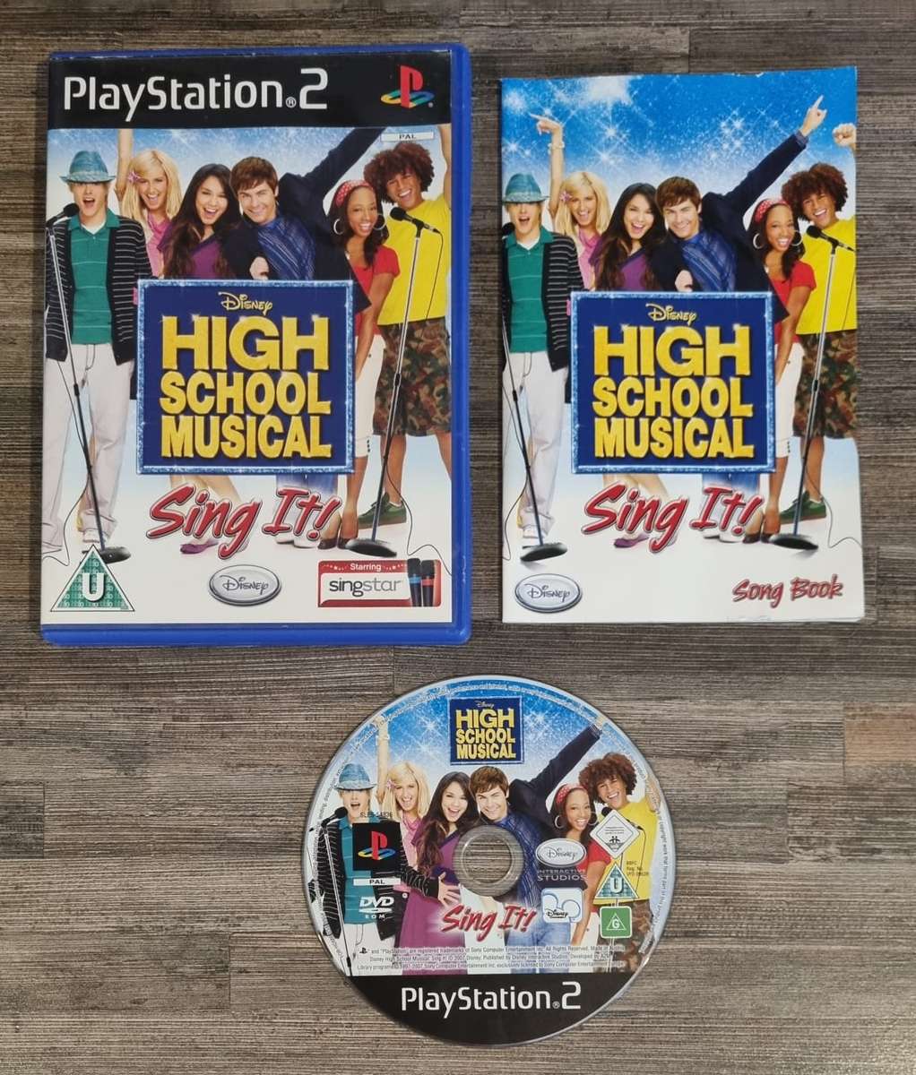 High School Musical Sing It for PS2 - Complete
