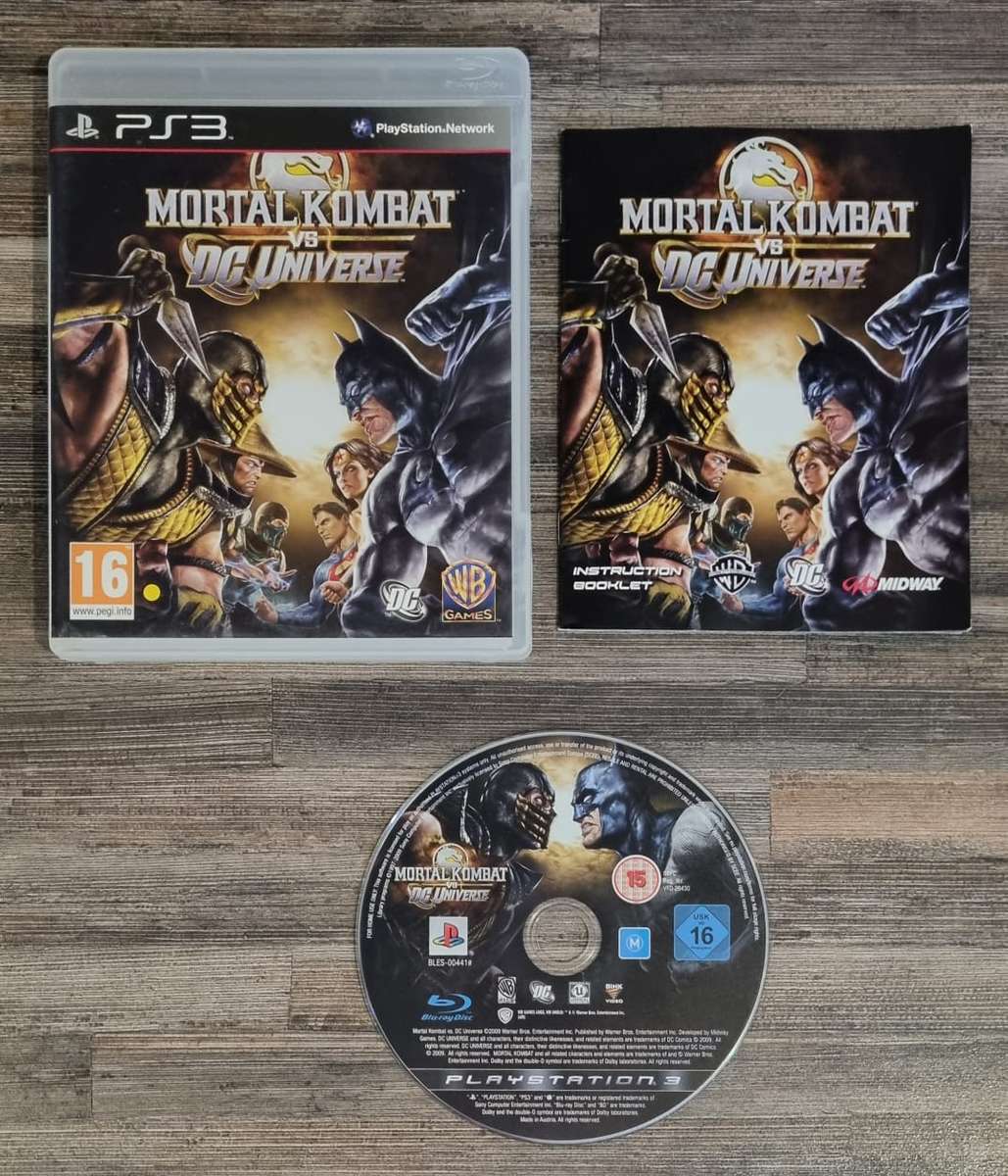 Mortal Kombat vs DC Universe for PS3 - Complete