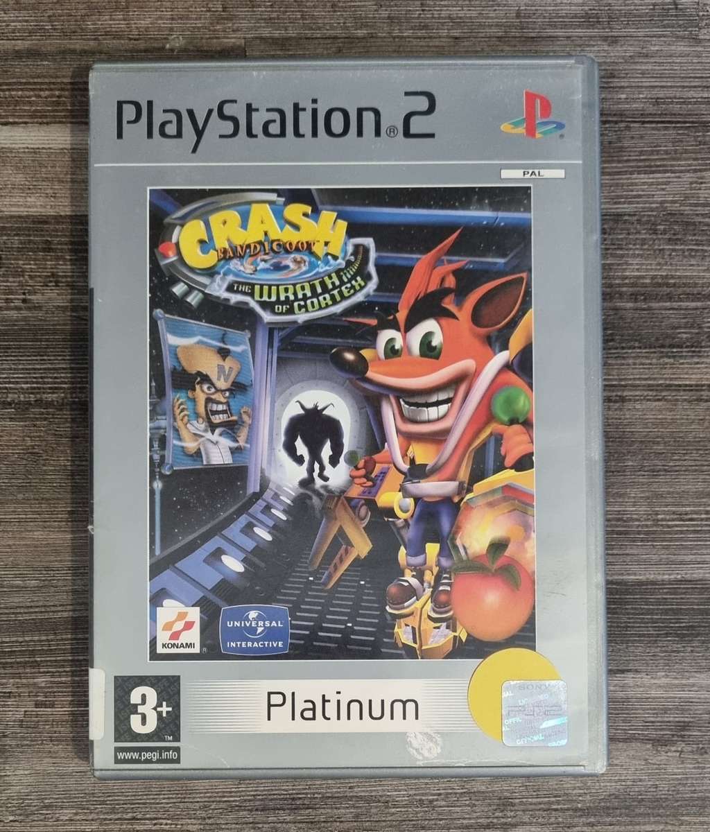 Crash Bandicoot The Wrath of Cortex for PS2 - SCRATCHED