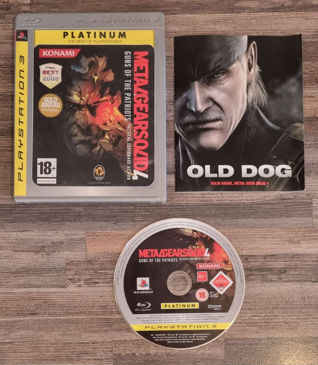 Metal Gear Solid 4 for PS3 - Complete