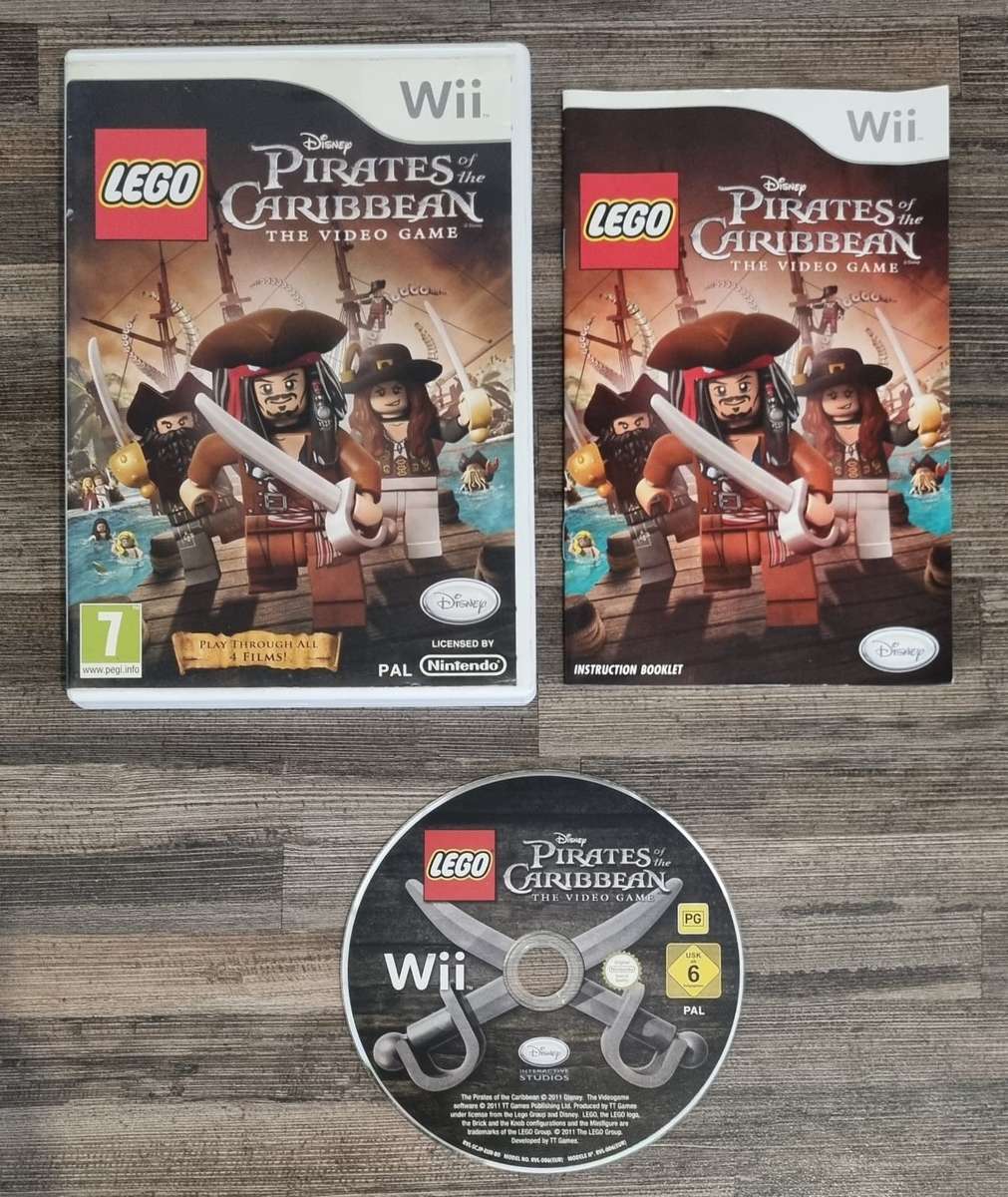 Lego Pirates of the Caribbean for Nintendo Wii - Complete