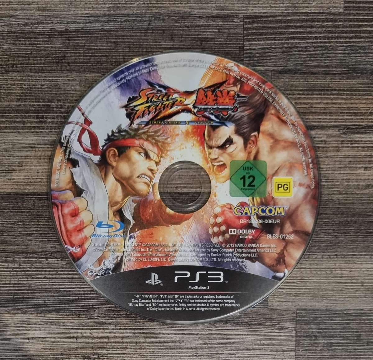 Street Fighter X Tekken for PS3 - Disc Only