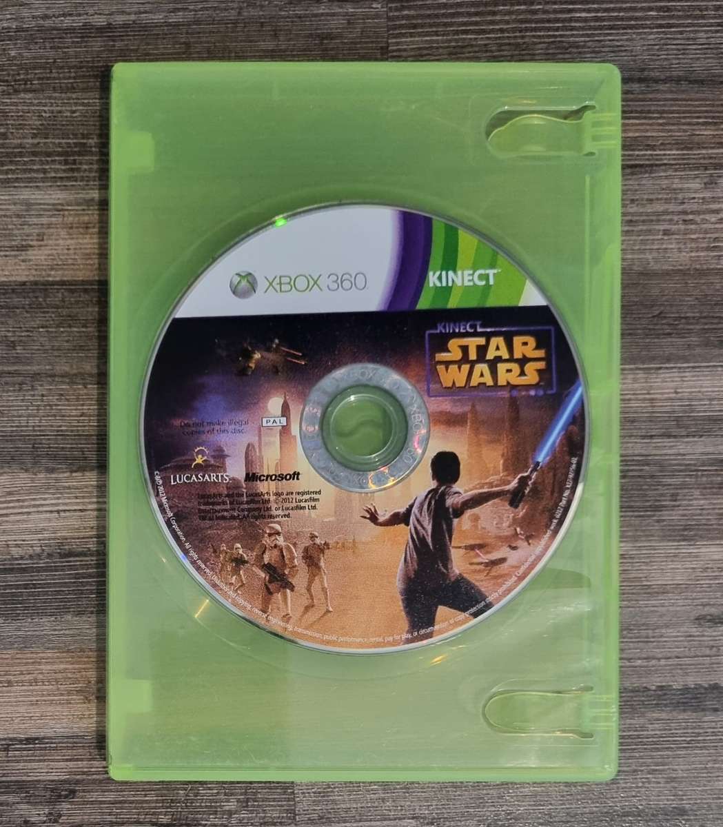 Star Wars Kinect for Xbox 360 - Scratched