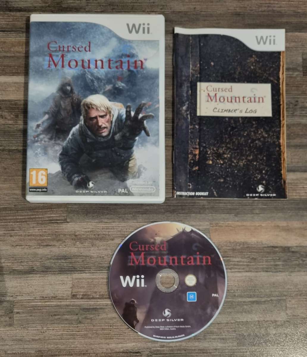 Nintendo Wii + Cursed Mountain Console Bundle