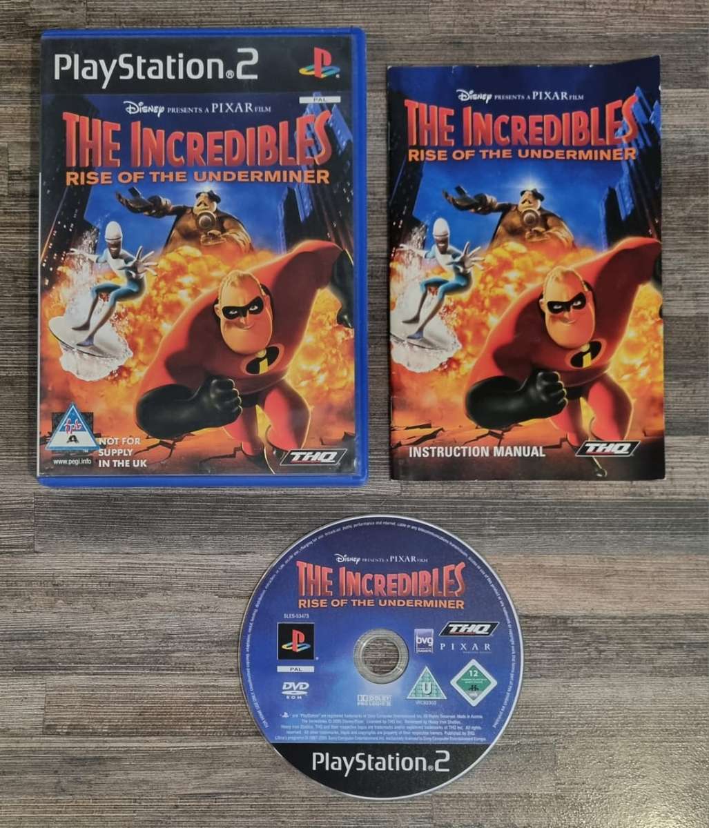 The Incredibles for PS2 - Complete