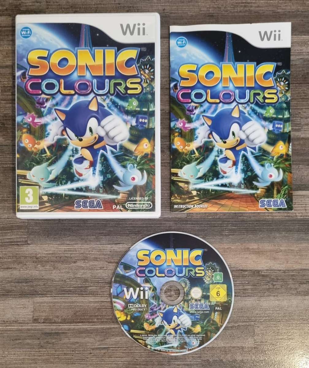 Sonic Colours for Nintendo Wii - Complete