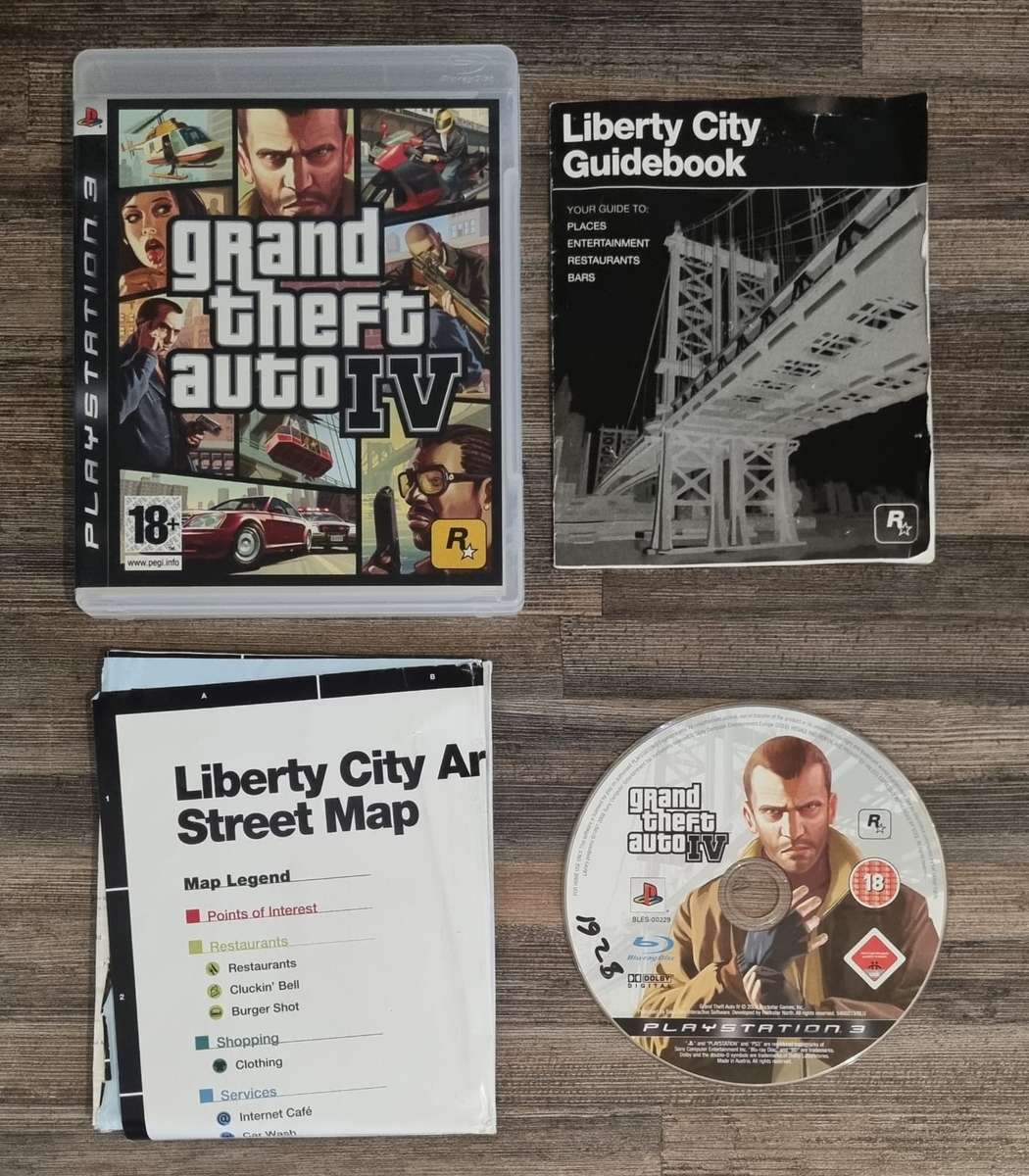 Grand Theft Auto IV for PS3 - Complete