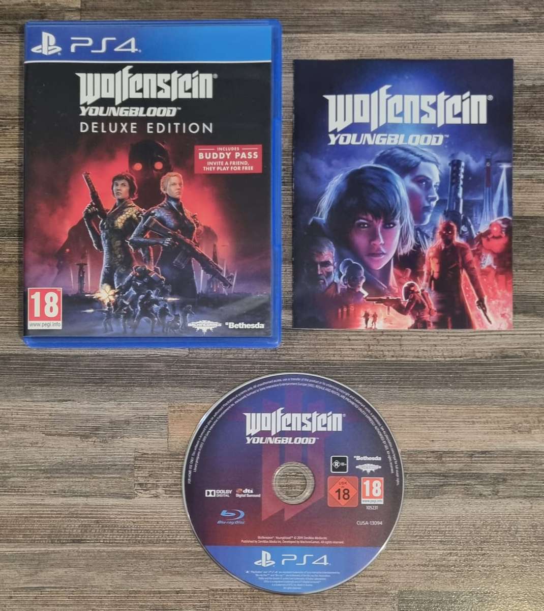 Wolfenstein Youngblood Deluxe Edition for PS4 - Complete