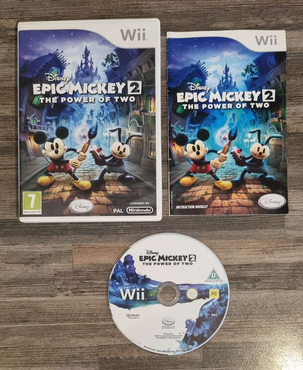Epic Mickey 2 The Power of Two for Nintendo Wii - Complete