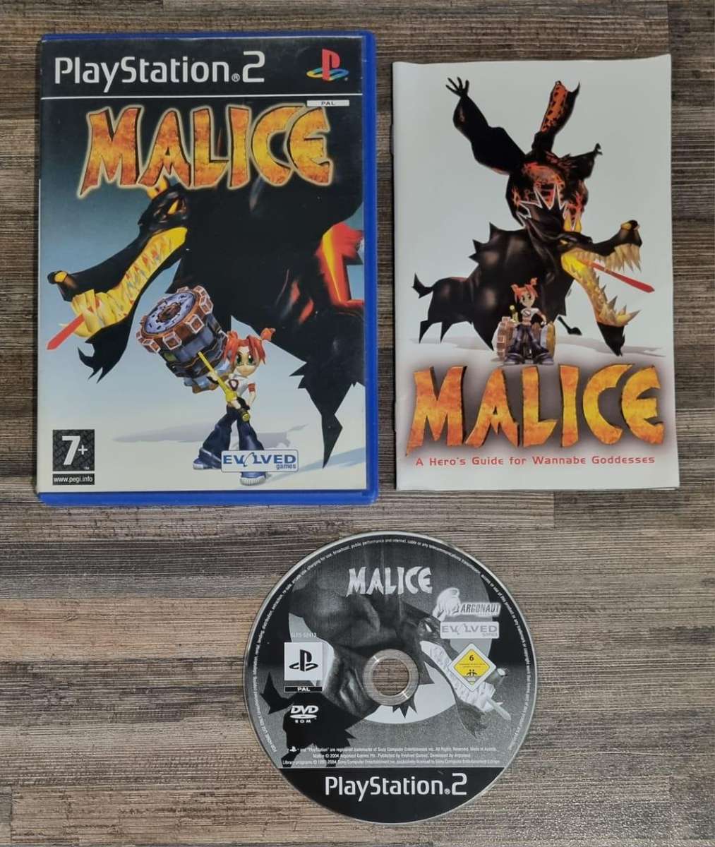 Malice for PS2 - Complete
