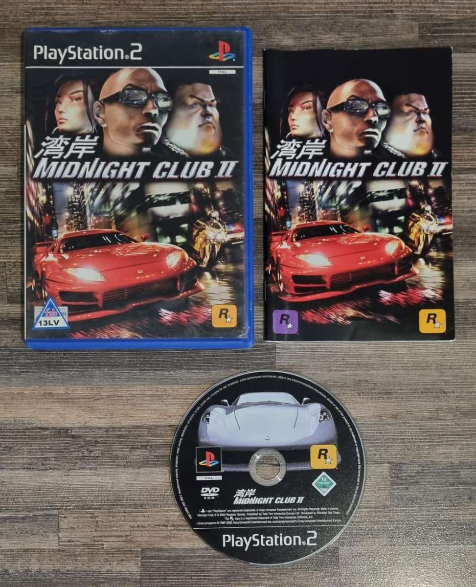 Midnight Club 2 for PS2 - Complete
