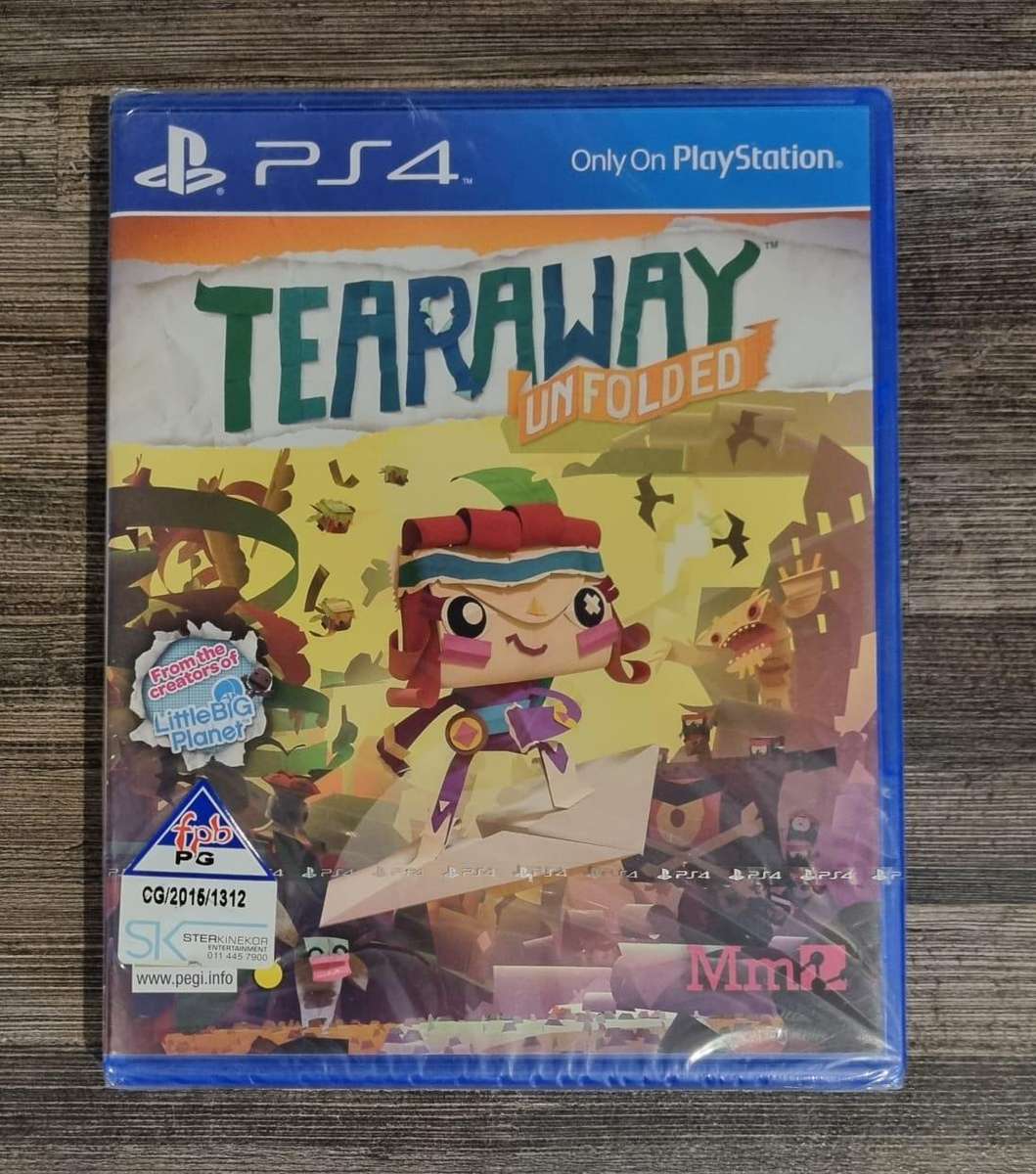 Tearaway Unfolded for PS4 - New