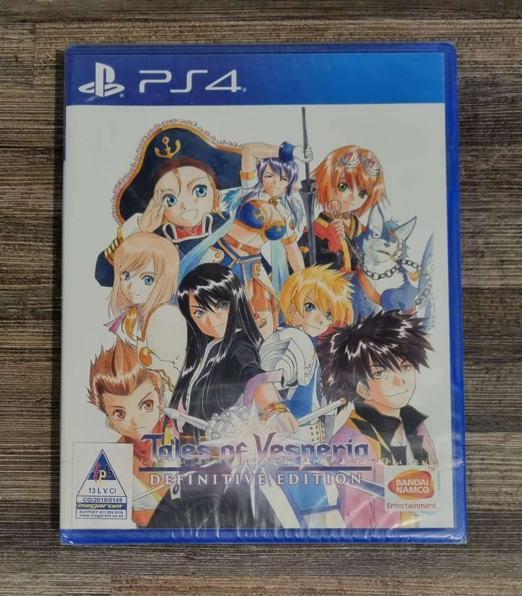Tales of Vesperia Definitive Edition for PS4 - New
