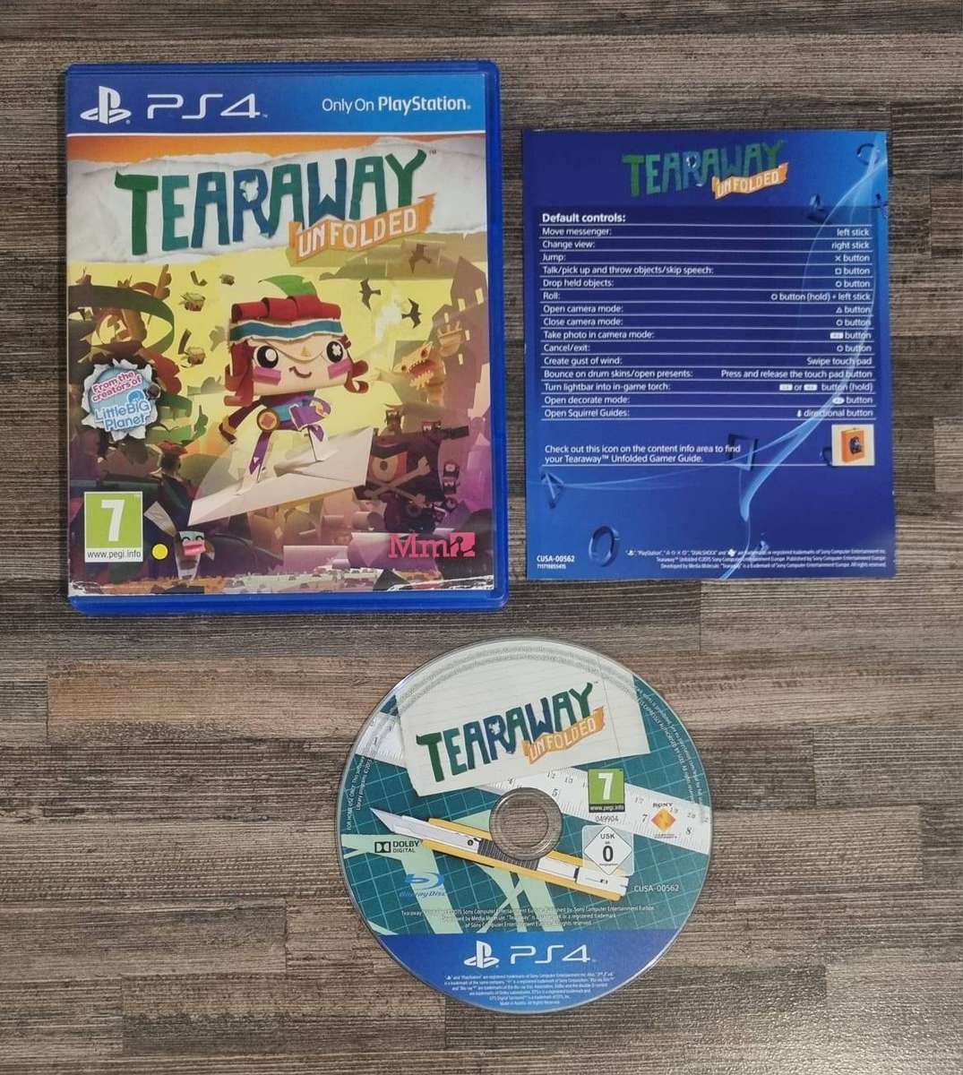Tearaway for PS4 - Complete