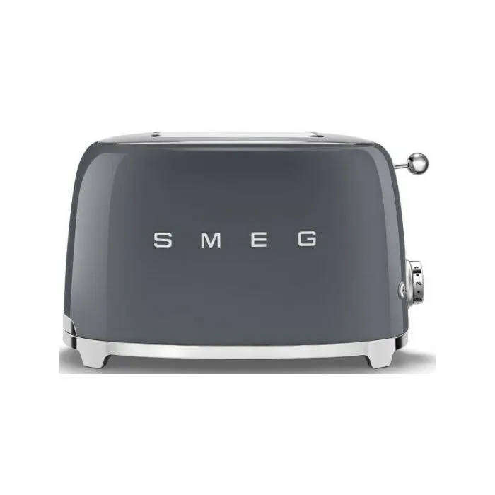 Smeg Retro 2 Slice Toaster Grey