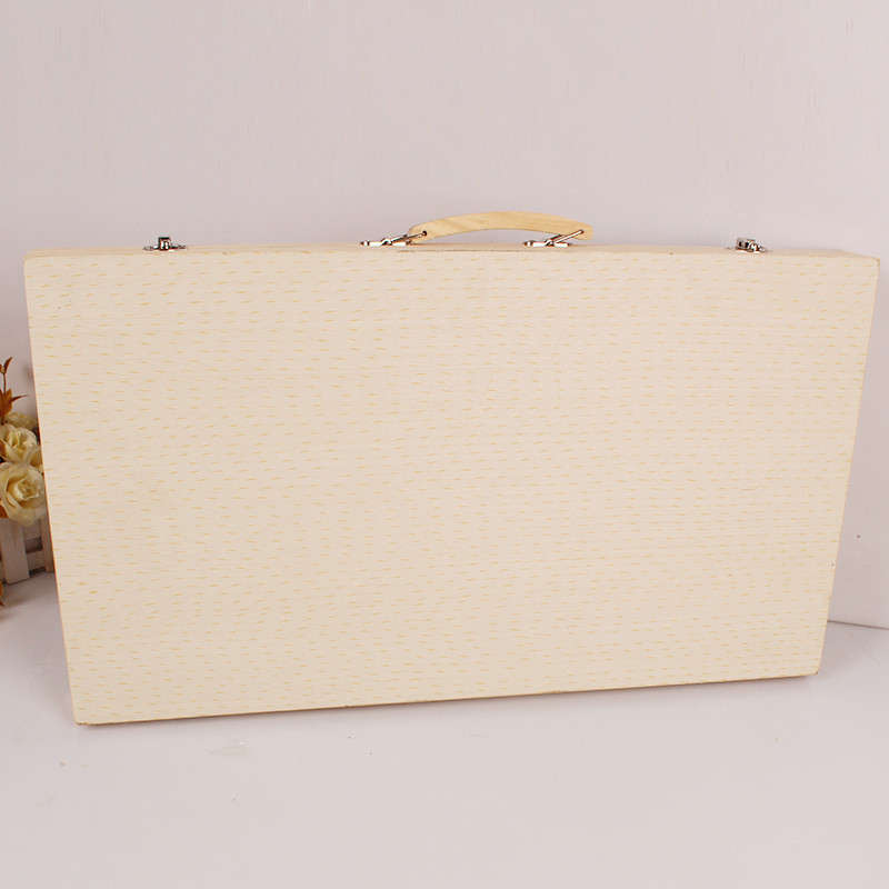180 Piece Wooden Case Drawing Art Box Set
