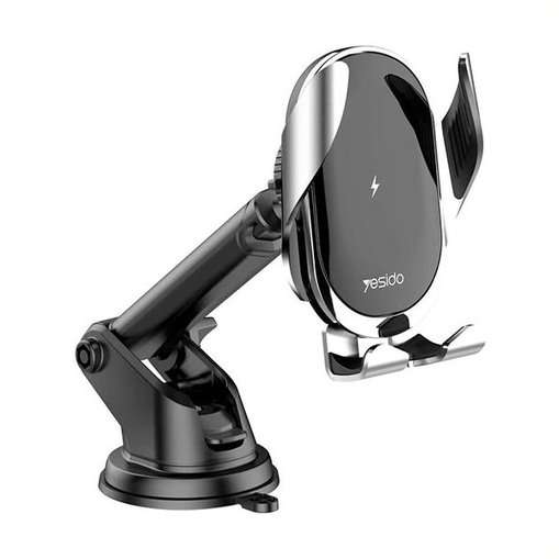 15W Wireless Fast Charging Automatic Phone Holder - C78 **Unboxed Deal**