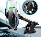15W Wireless Fast Charging Automatic Phone Holder - C78 **Unboxed Deal**