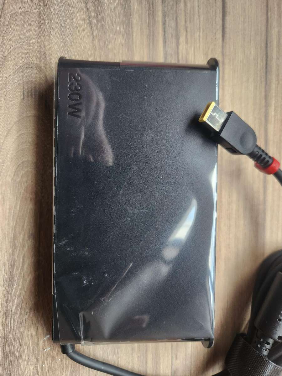 Lenovo Big Square USB 230W 20V 11.5A Laptop Notebook Power Adapter