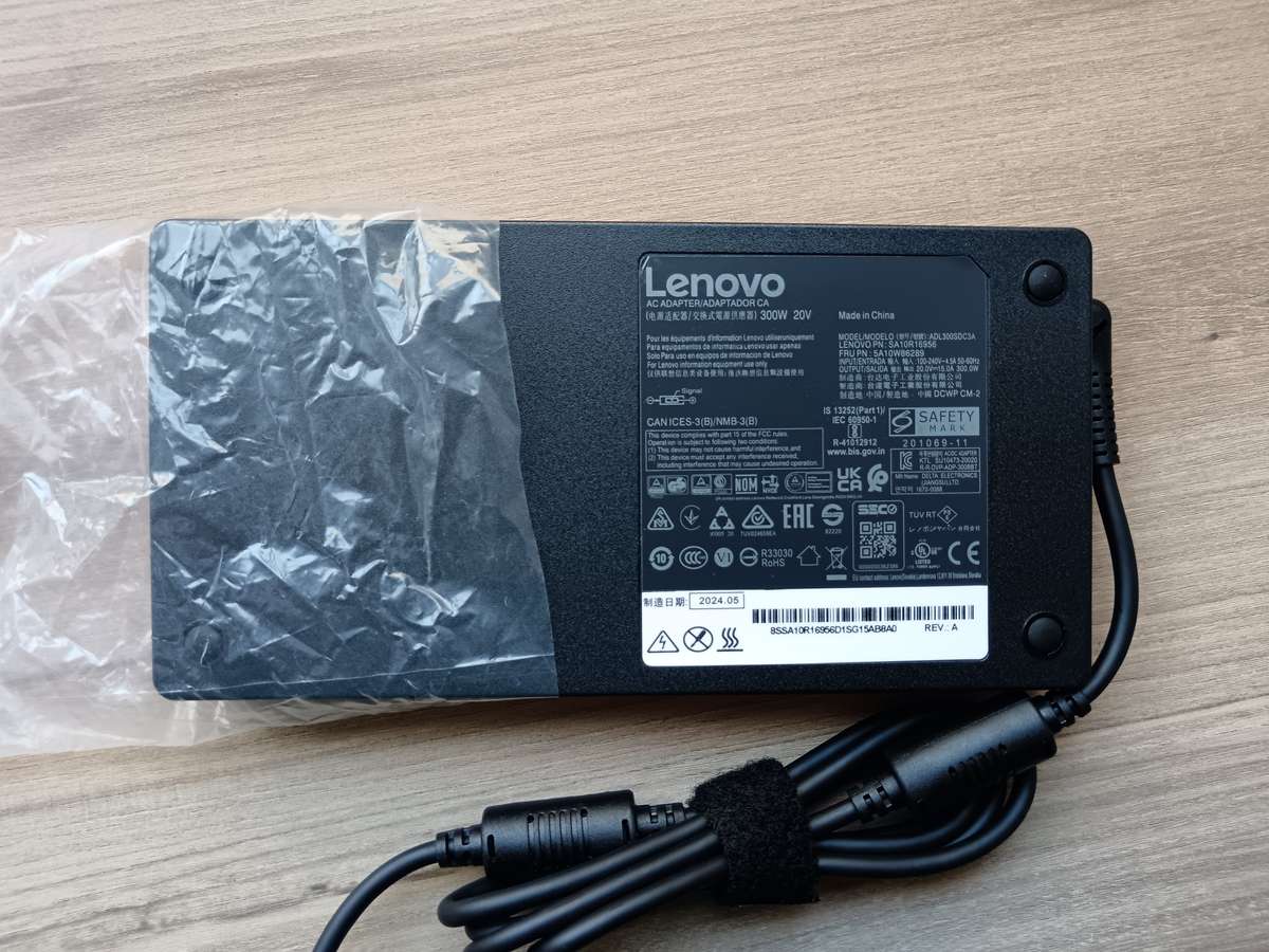 New Genuine Lenovo 300W AC Adapter