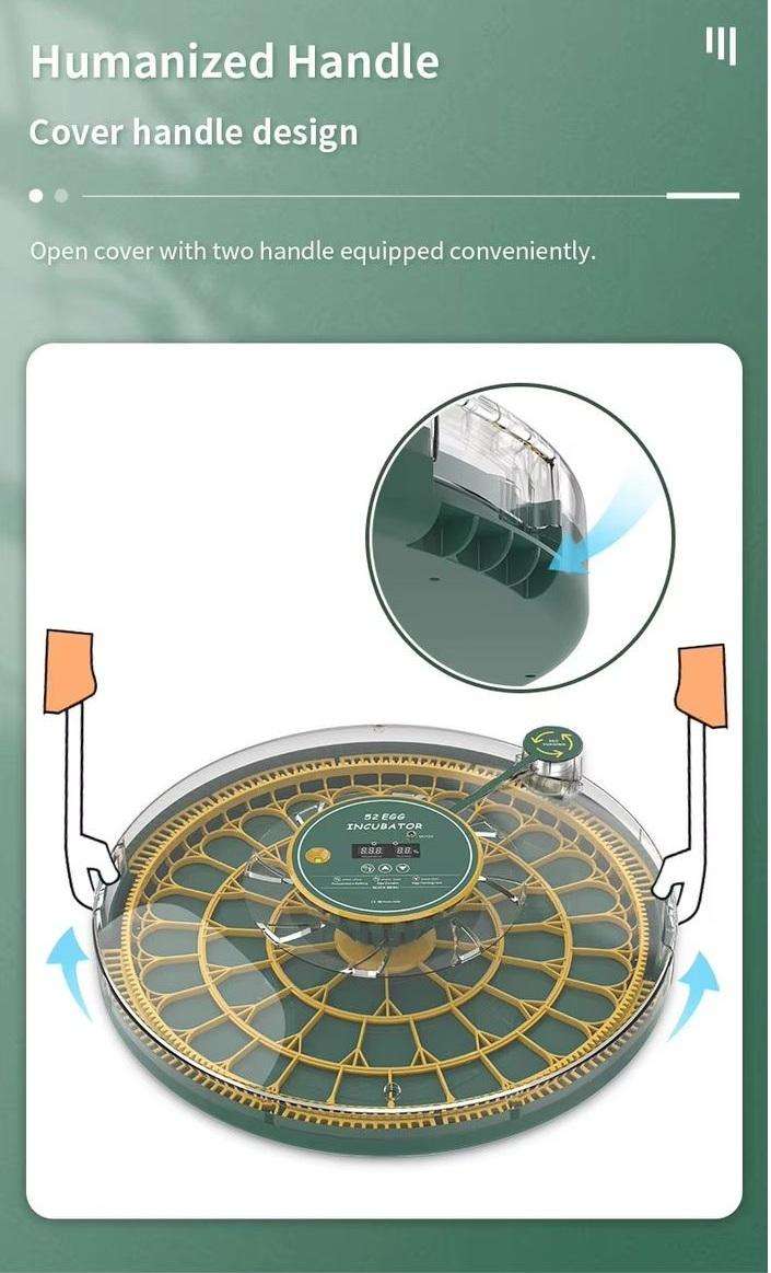 52 Egg Incubator -Dual Power