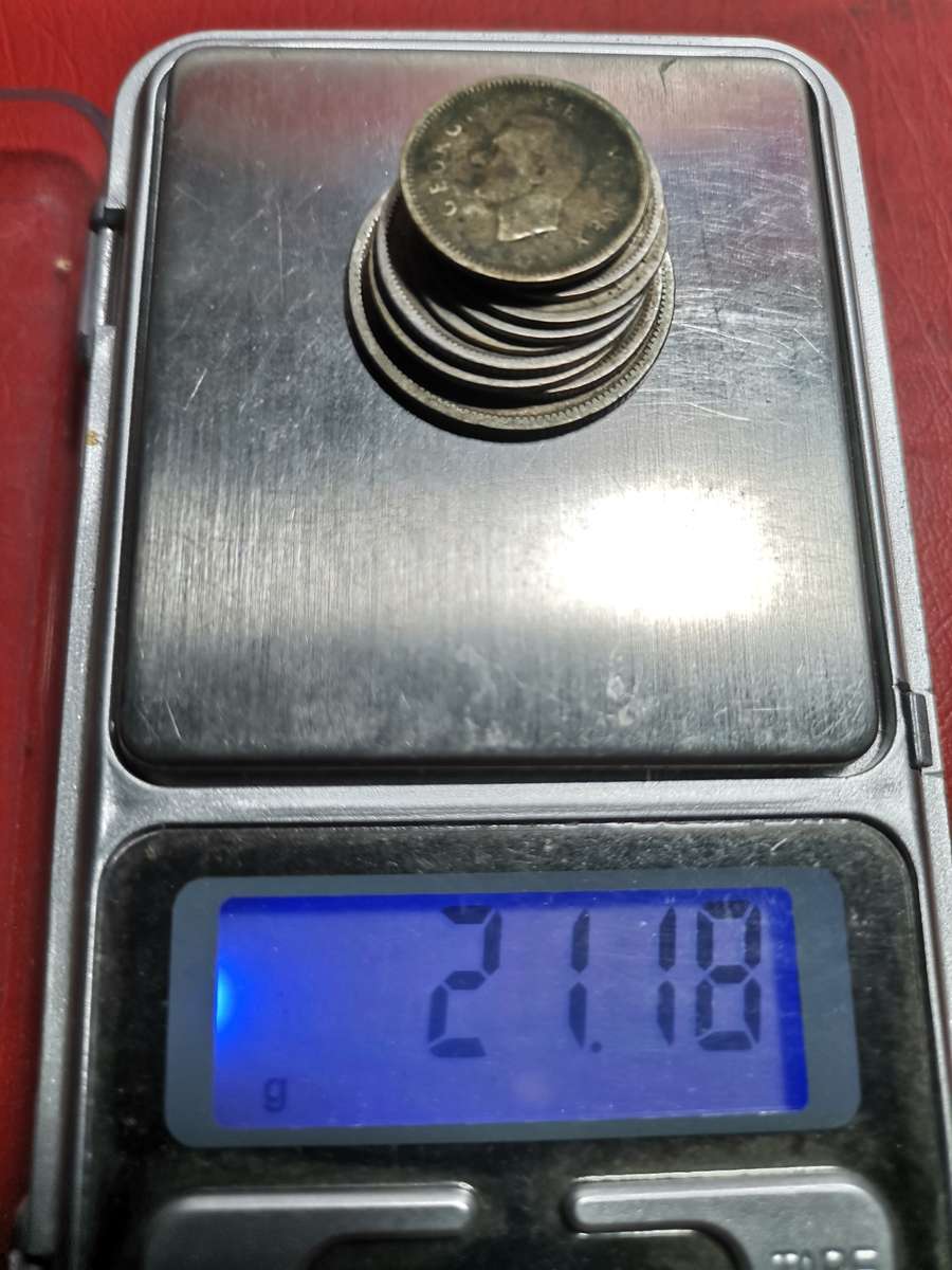 COLLECTION OF 80% SILVER SA UNION COINS. ONE BID.