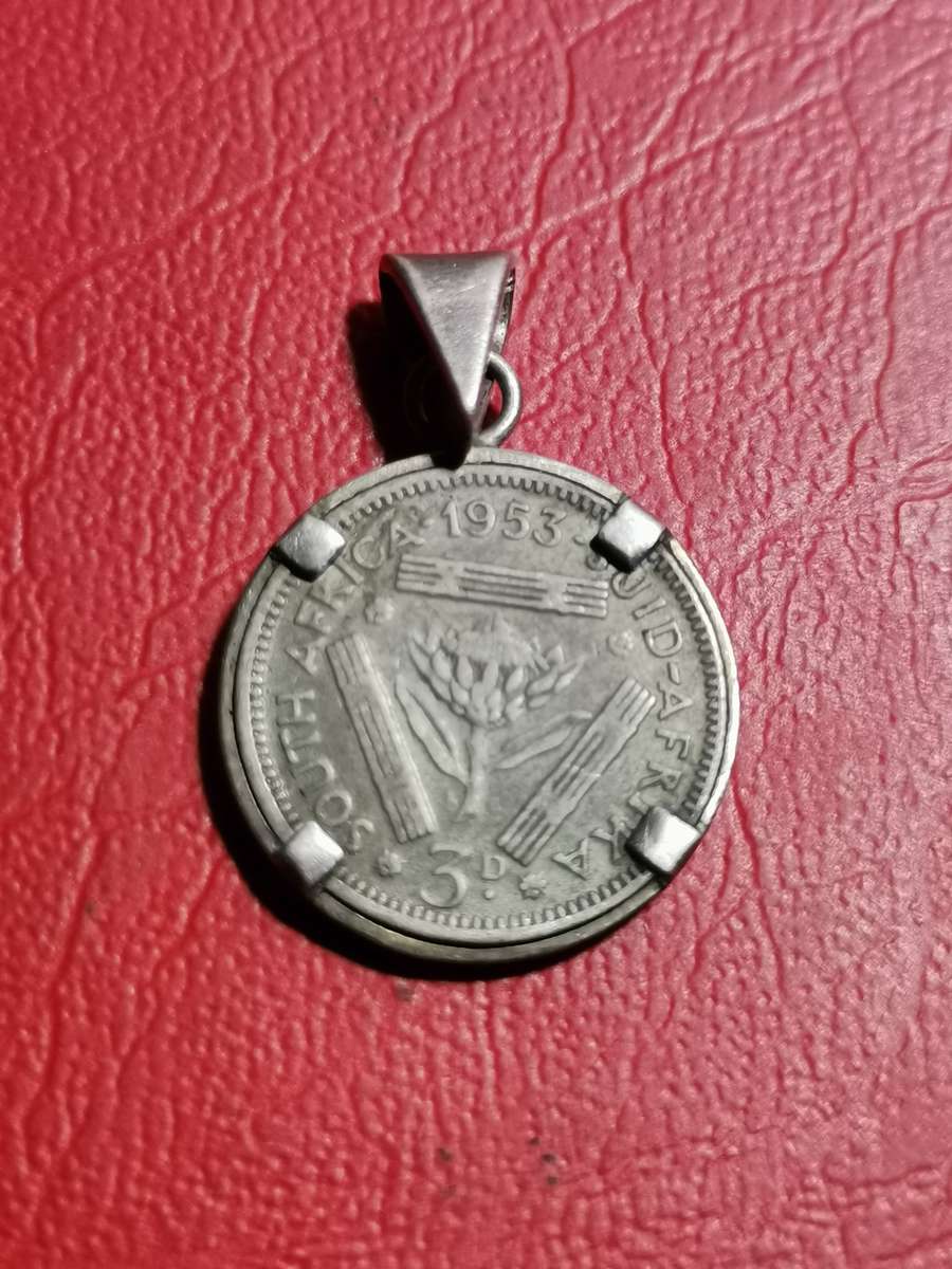 1953 3P IN SILVER PENDANT