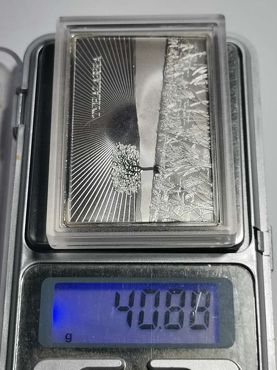 BEAUTIFUL NELSON MANDELA 1OZ PROOF SILVER BAR. "TYHALARHA".