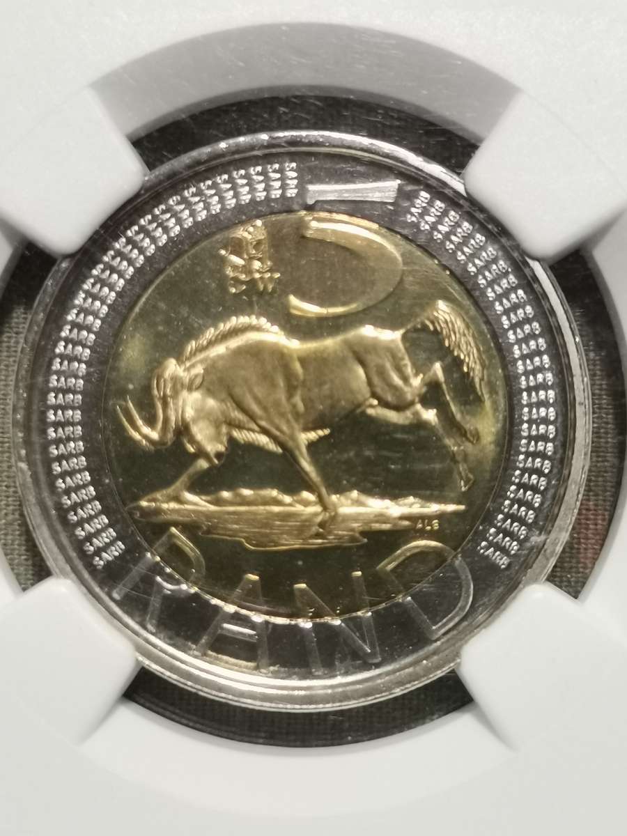 2008 COIN WORLD OOM PAUL MINT MARK. R5. NGC PL67.