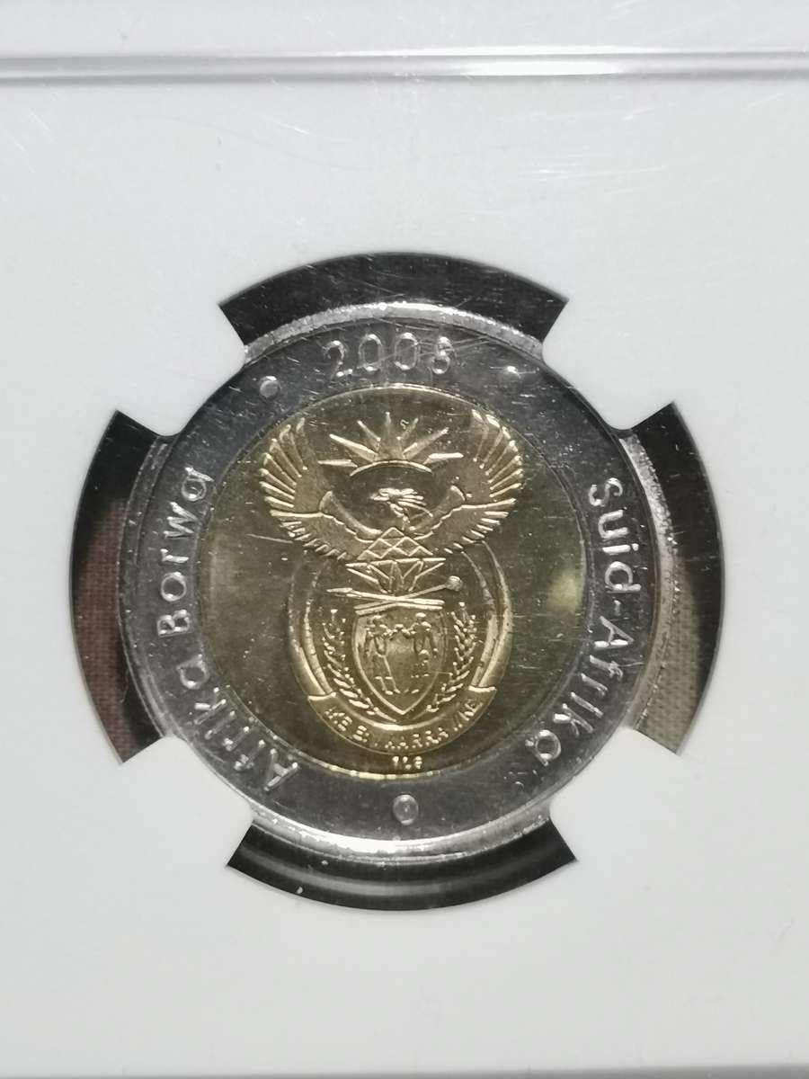 2008 COIN WORLD OOM PAUL MINT MARK. R5. NGC PL67.