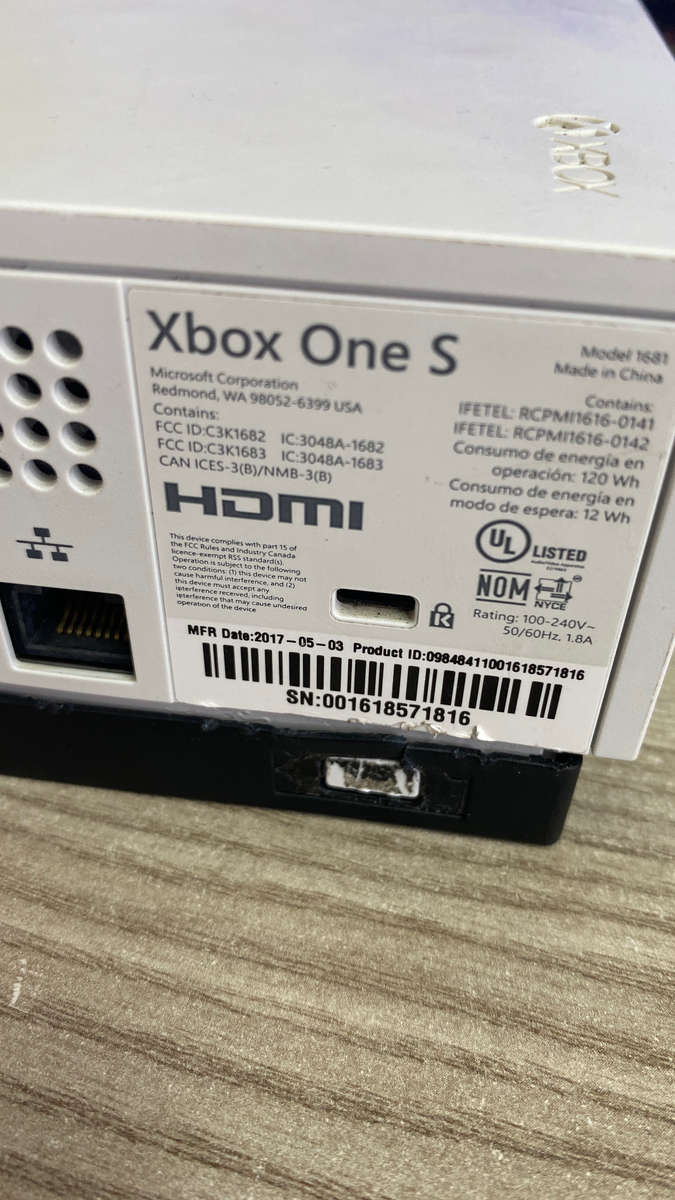 Xbox one S for parts