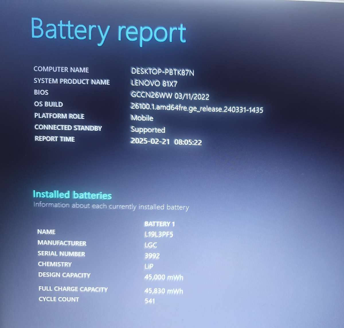 Lenovo IdeaPad i5 11th gen 512gb SSD 8gb RAM