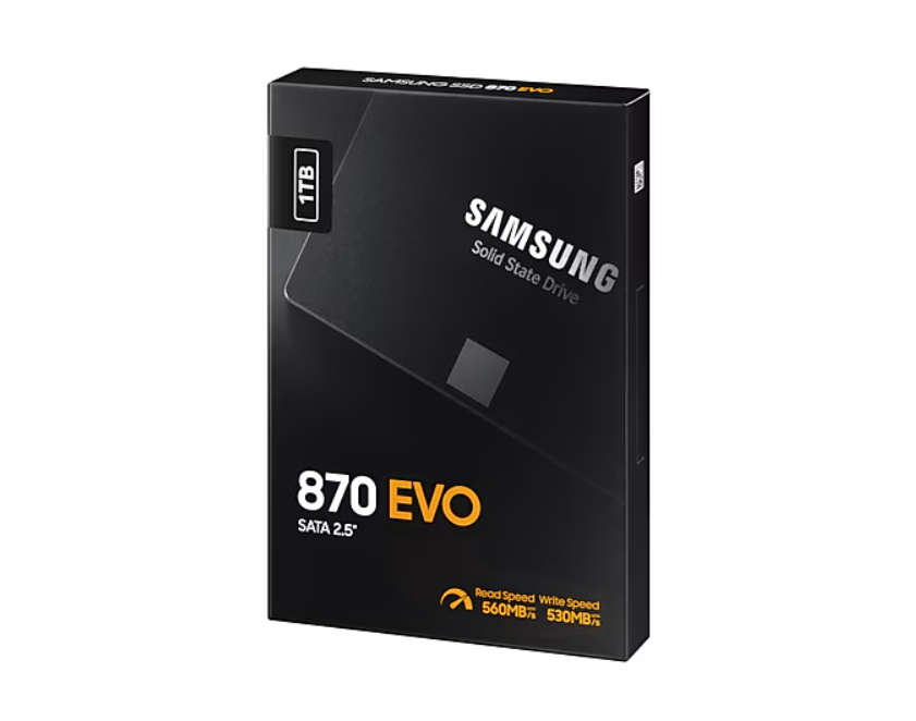 Samsung 870 Evo 1TB 2.5" SATA III SSD