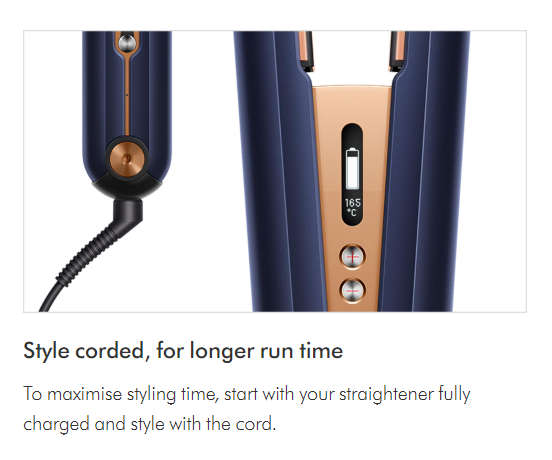 Dyson Corrale Hair Straightener  HS07