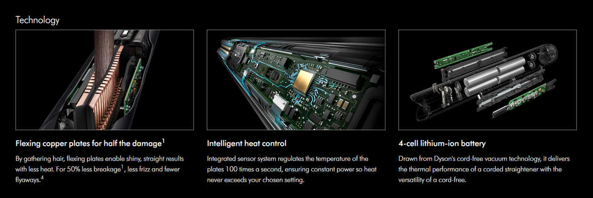 Dyson Corrale Hair Straightener  HS07