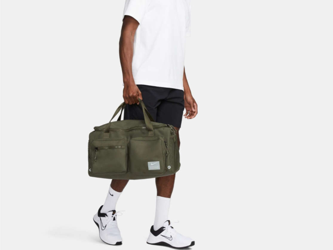 Nike Utility Power Duffel Bag Olive Green (31L)