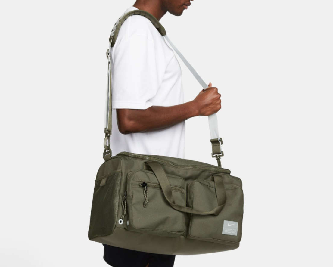 Nike Utility Power Duffel Bag Olive Green (31L)