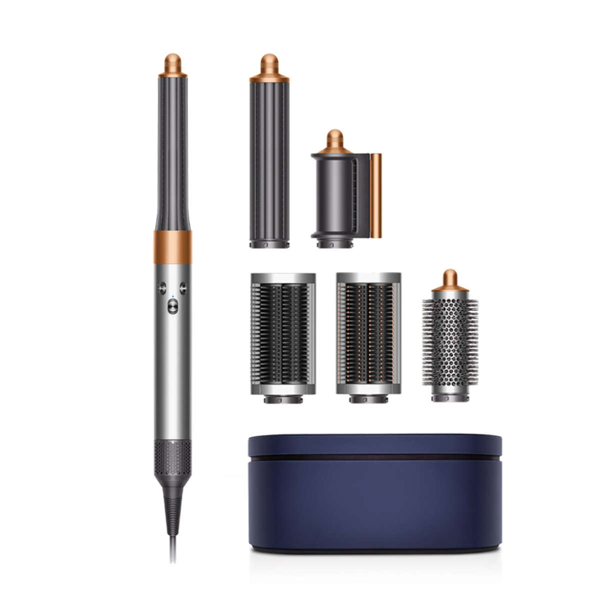 Dyson Airwrap Multi-Styler Complete Long (Bright Nickel Bright Copper)