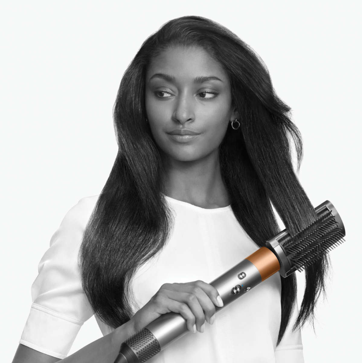 Dyson Airwrap Multi-Styler Complete Long (Bright Nickel Bright Copper)