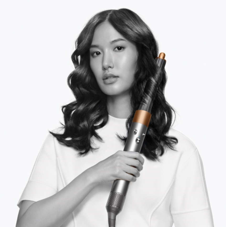 Dyson Airwrap Multi-Styler Complete Long (Bright Nickel Bright Copper)