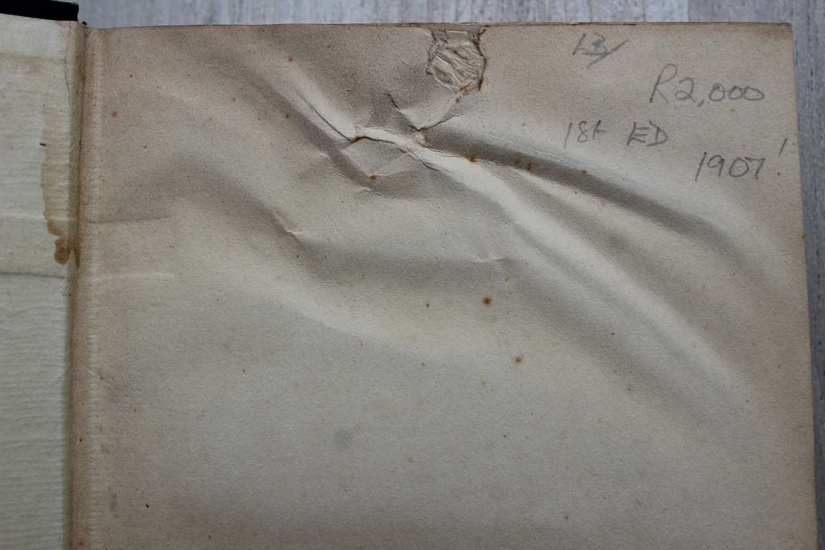 JOCK OF THE BUSHVELD by Percy Fitzpatrick 4th impression (1907) WITH ALL THE INCORRECT DUNG BEETLES