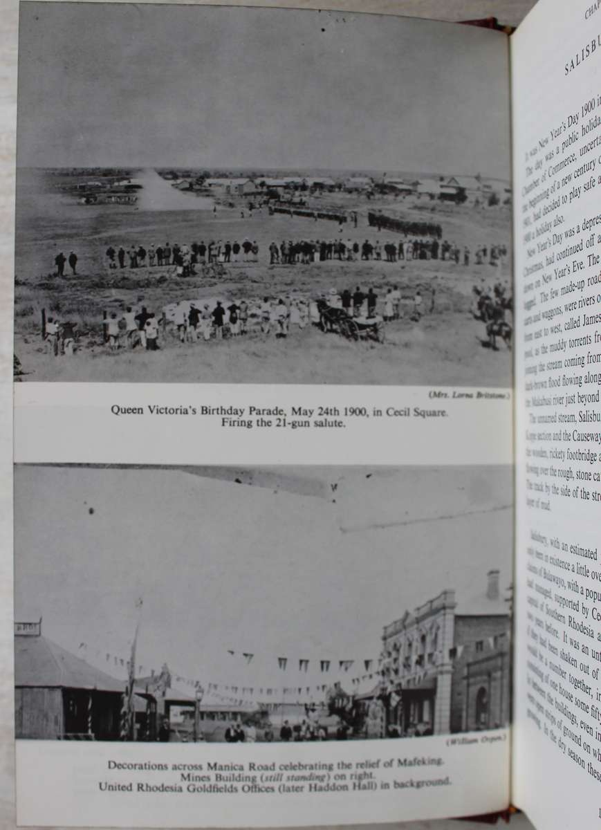 SIGNED: A Sequence of Time - The Story of Salisbury Rhodesia / Tanser