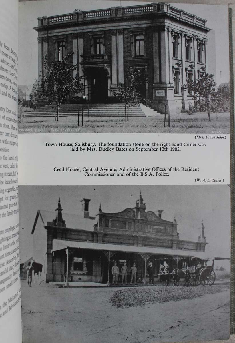 SIGNED: A Sequence of Time - The Story of Salisbury Rhodesia / Tanser