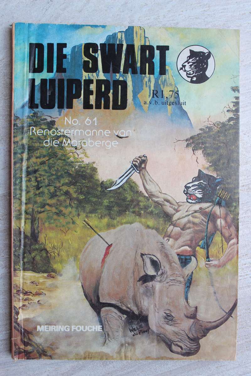 Die Swart Luiperd 61 / Meiring Fouche - Renostermanne van die Moraberge
