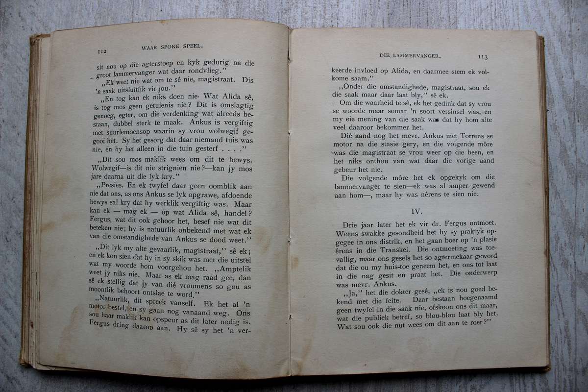 Waar spoke speel - Louis Leipoldt