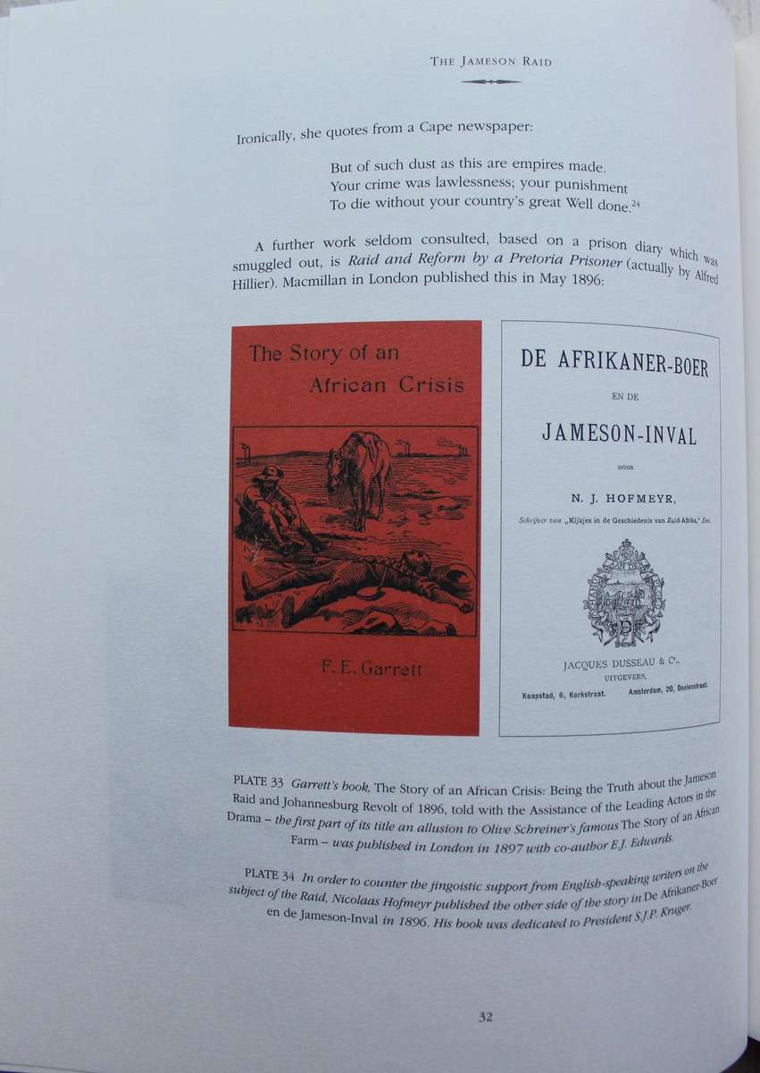 THE JAMESON RAID - A CENTENNIAL RETROSPECTIVE - JANE CARRUTHERS - BRENTHURST PRESS