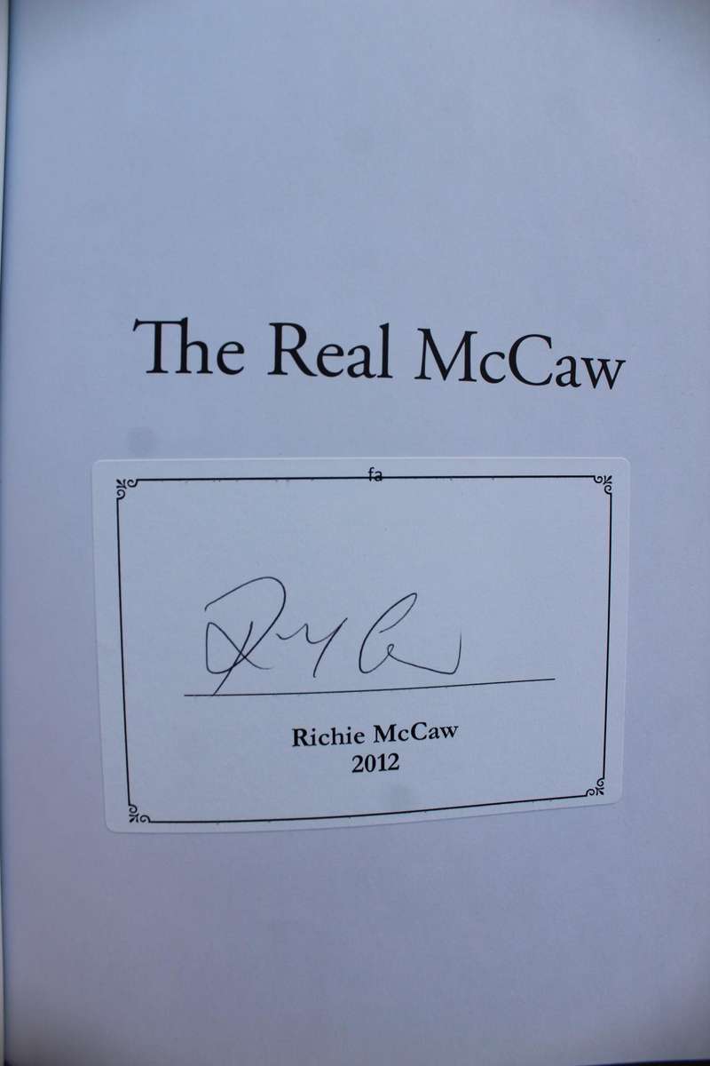SIGNED: The Real McCaw - Ritchie McCaw