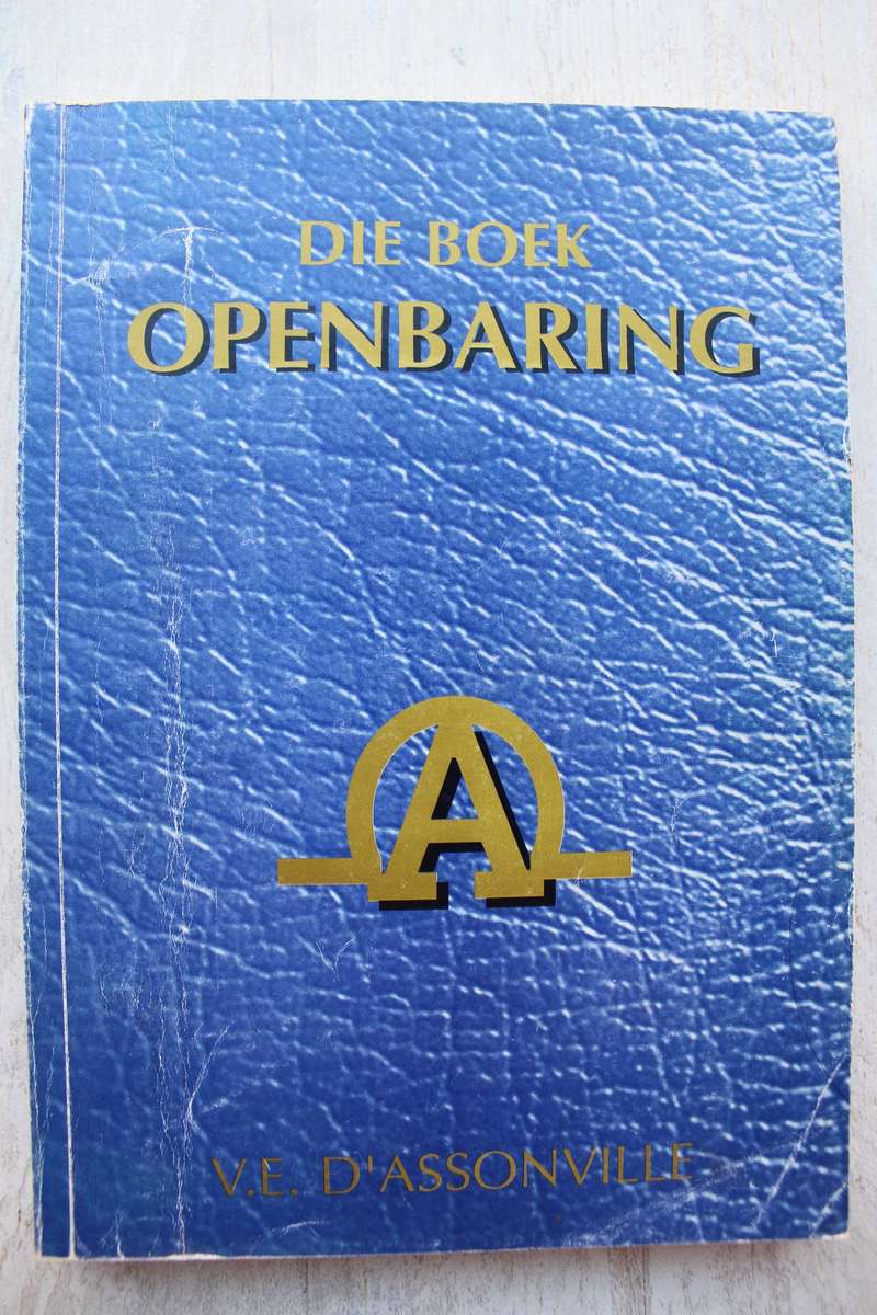 GETEKEN: BOEK OPENBARING - d'ASSENVILLE