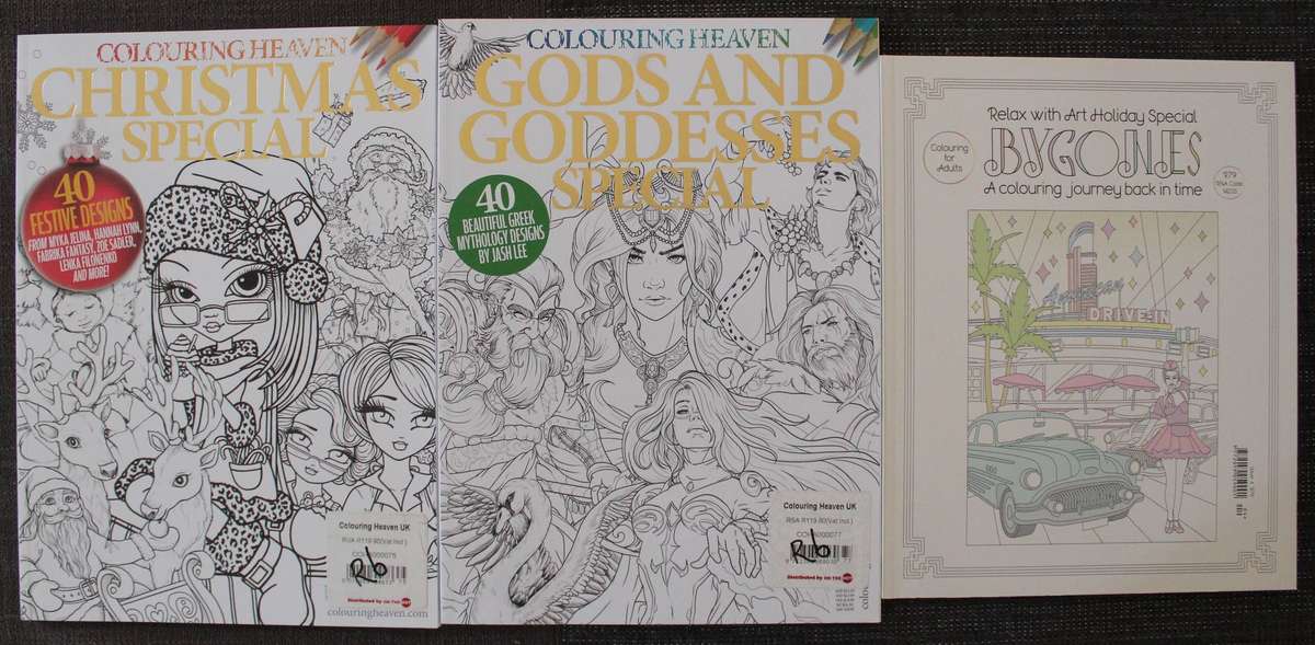 Colouring Heaven x 3 books new and unused