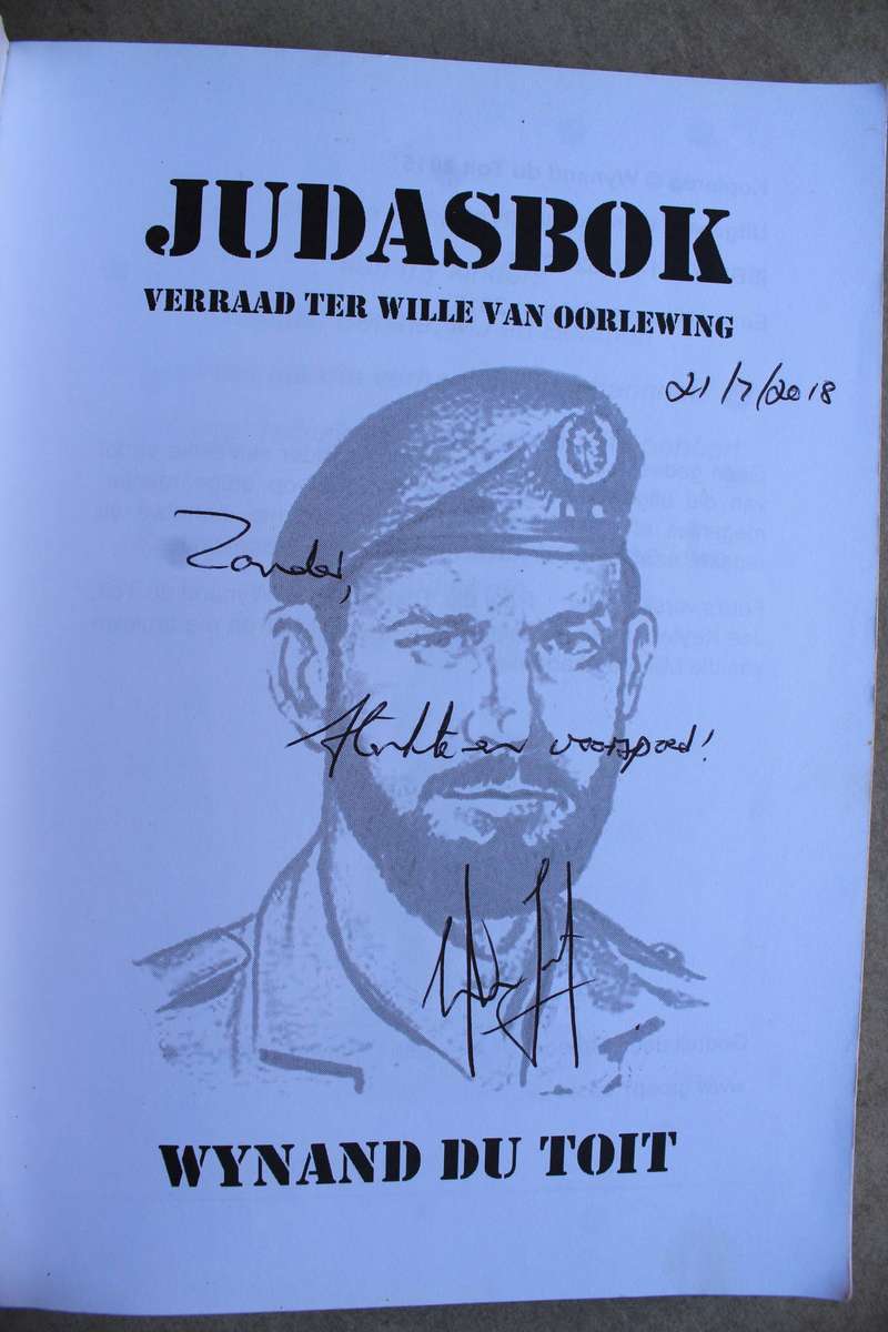 GETEKEN: Judasbok , verraad ter wille van oorlewing - Wynand du Toit